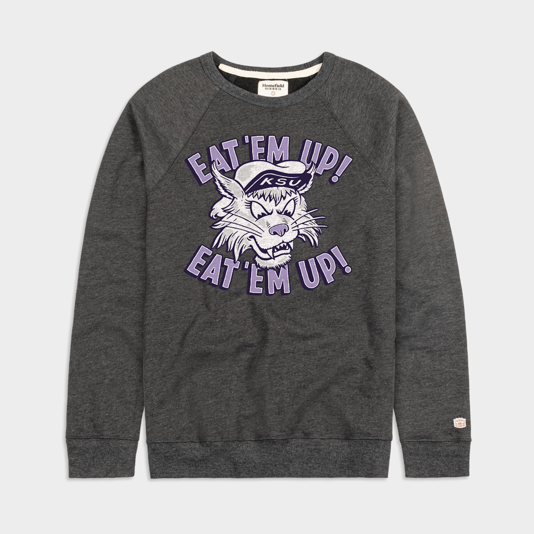Retro Kansas State Crew: Vintage Willie the Wildcat