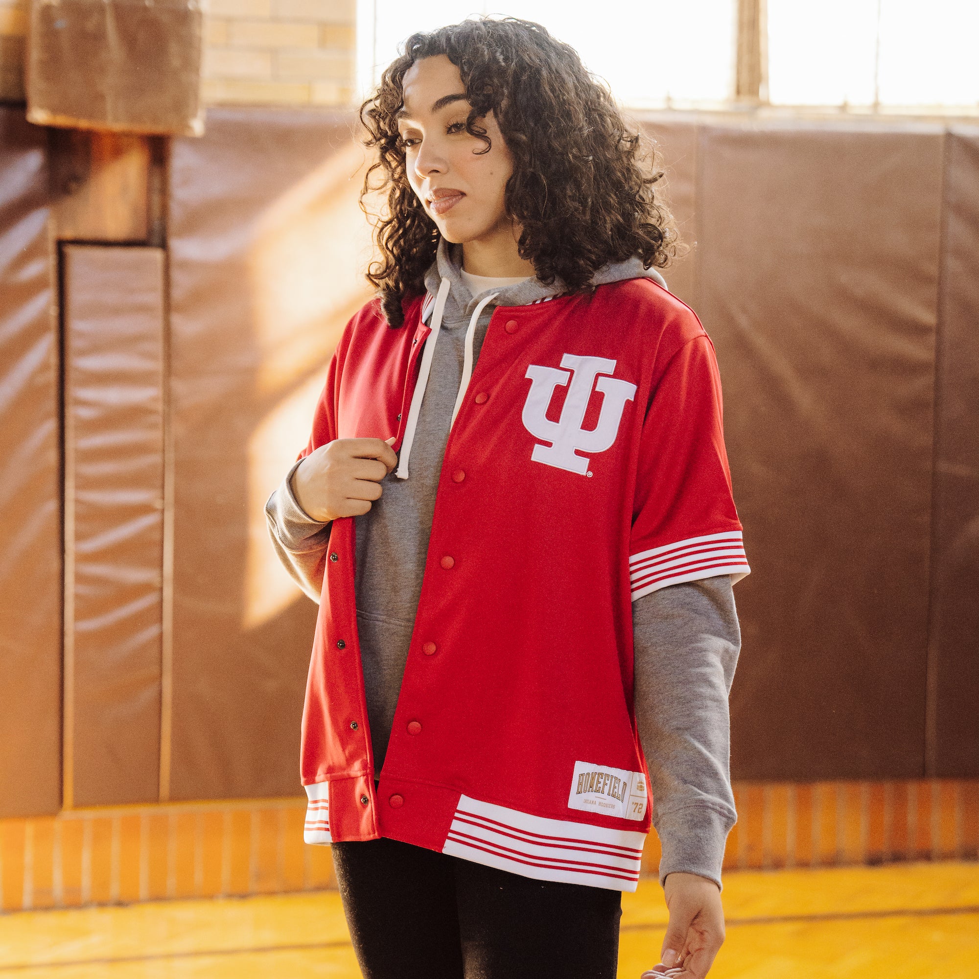 1971 - 72 Vintage Indiana Hoosiers Pregame Jacket - A Piece of Hoosiers History!