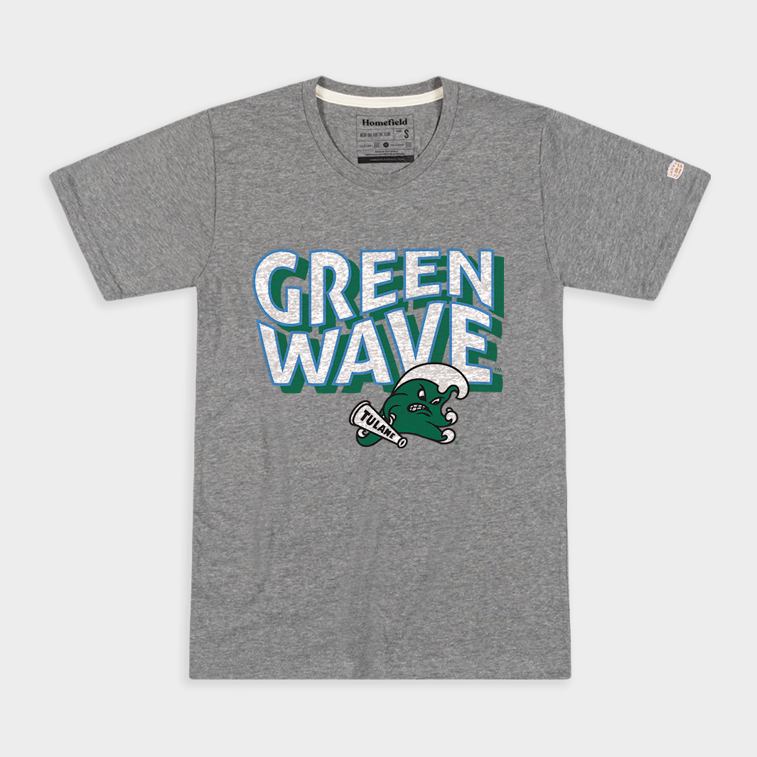 Show Your Tulane Pride with This Awesome Green Wave T-Shirt