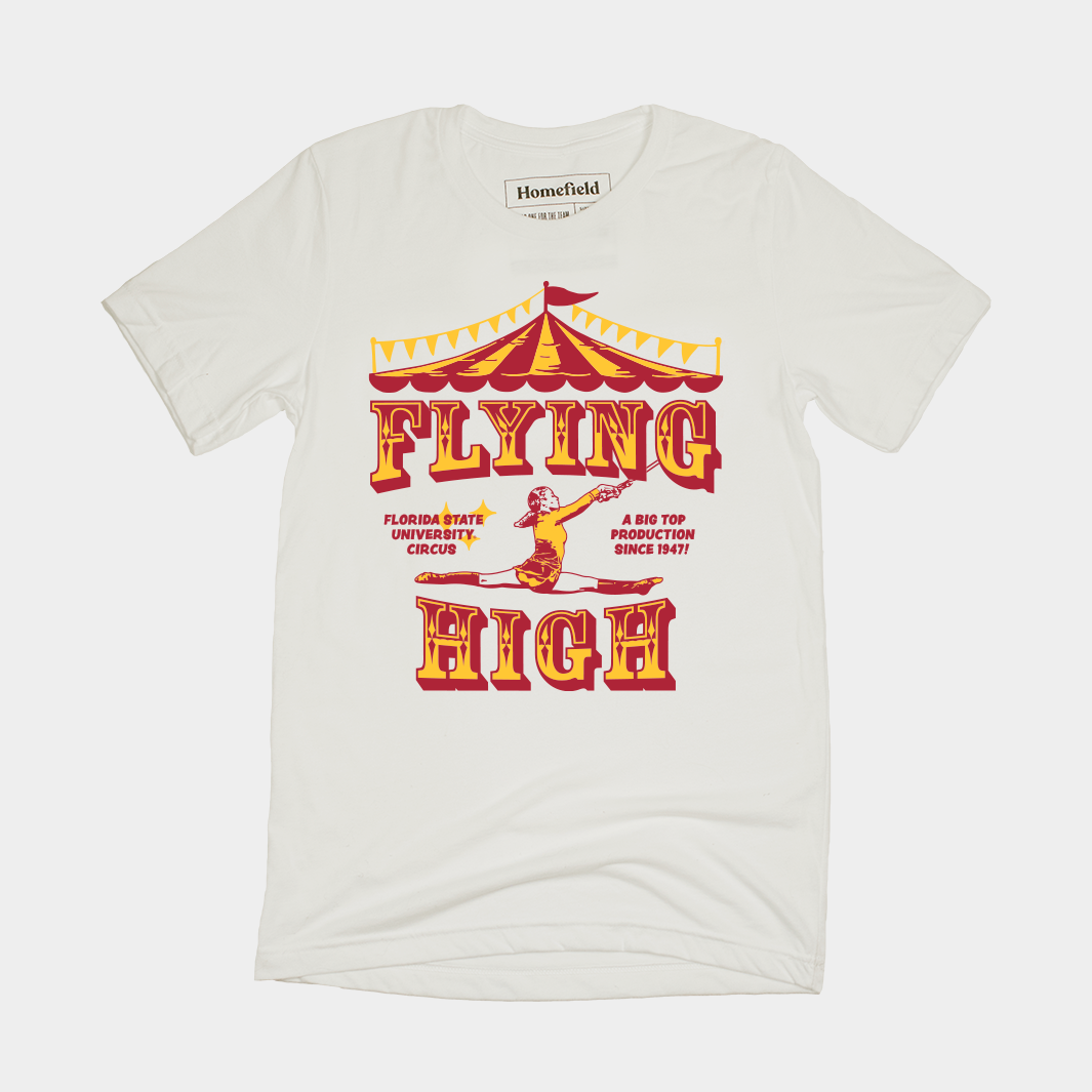 Soar High with Florida State Flying High Circus Tee