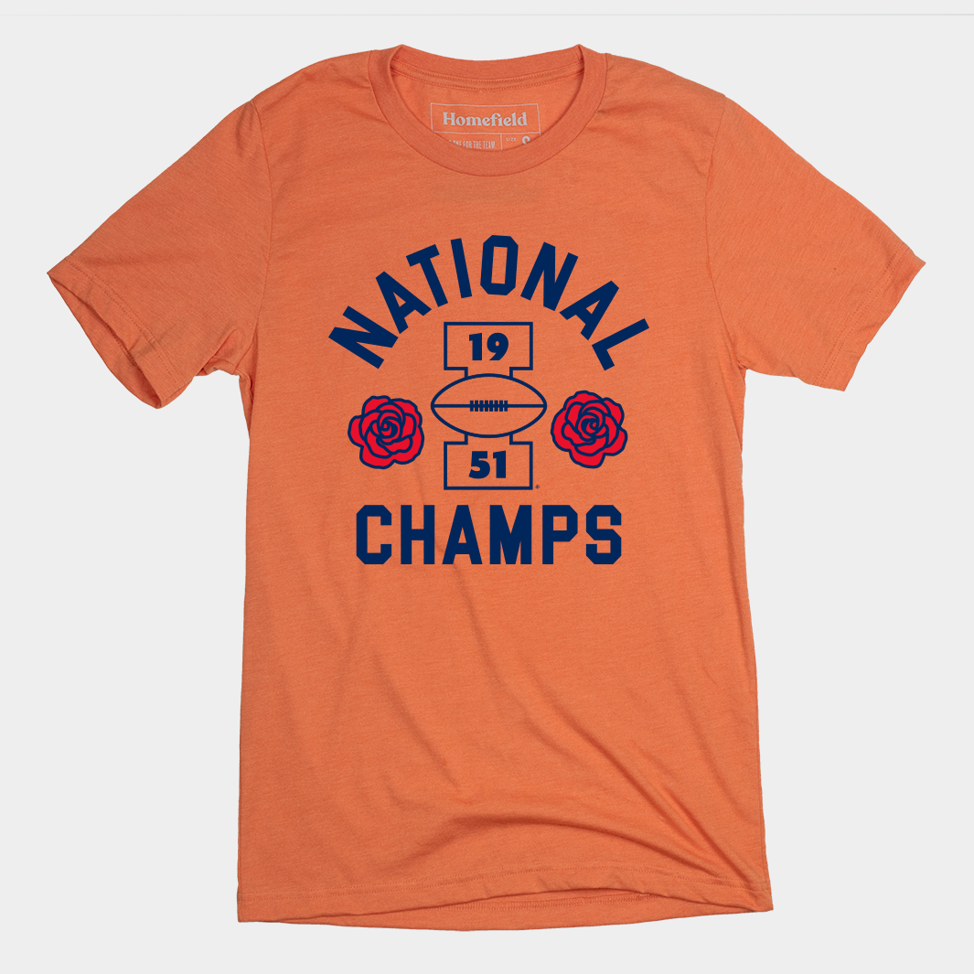 Championship Glory: Vintage Illinois Football Tee