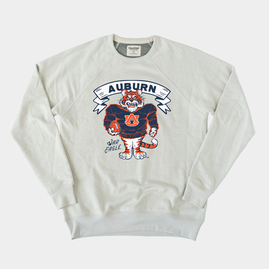 Timeless Auburn University War Eagle Crewneck