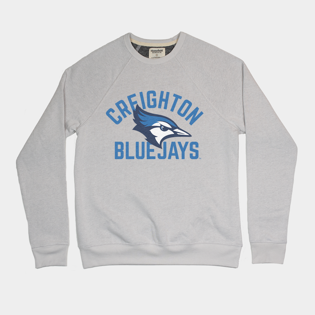 Cheer on Your Team with the Creighton Bluejays Crewneck Sweatshirt