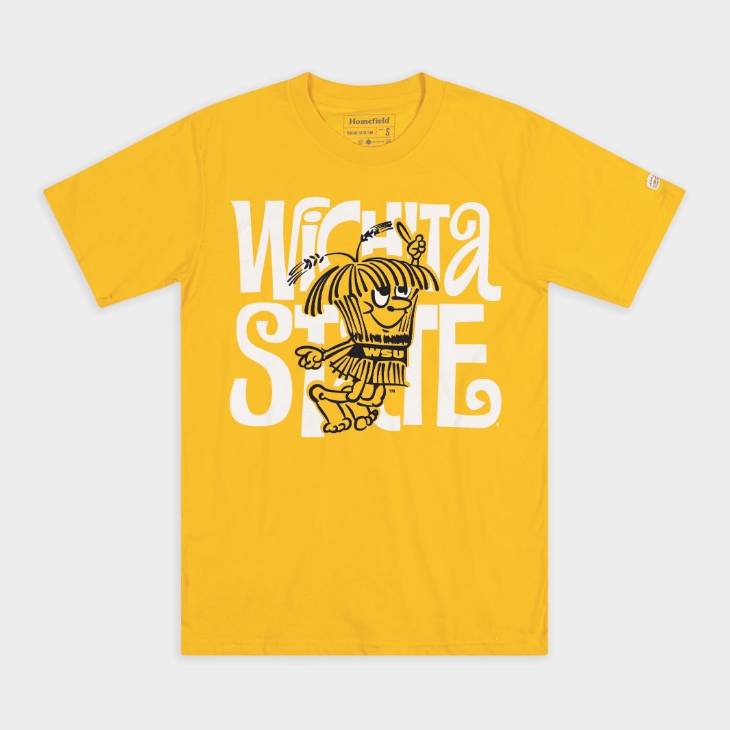 Vintage Wichita State Shockers 1960s Tee - A Blast from the Past!