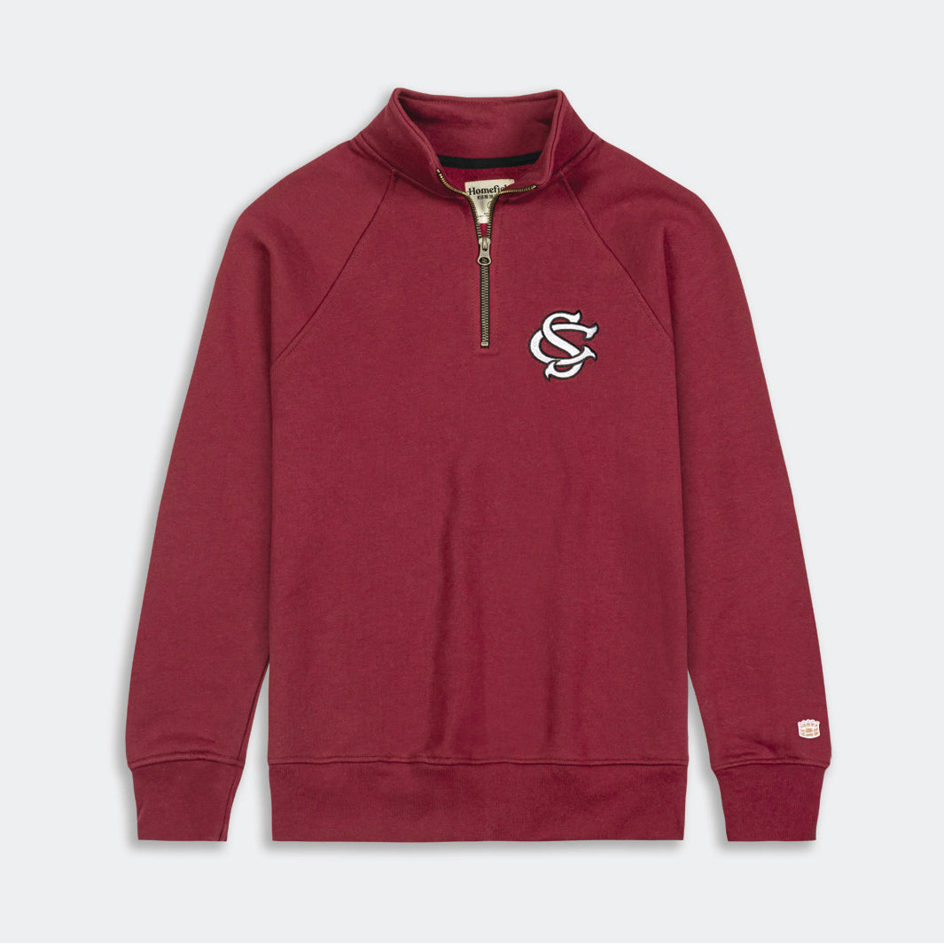 South Carolina Gamecocks Stylish Monogram Quarter Zip