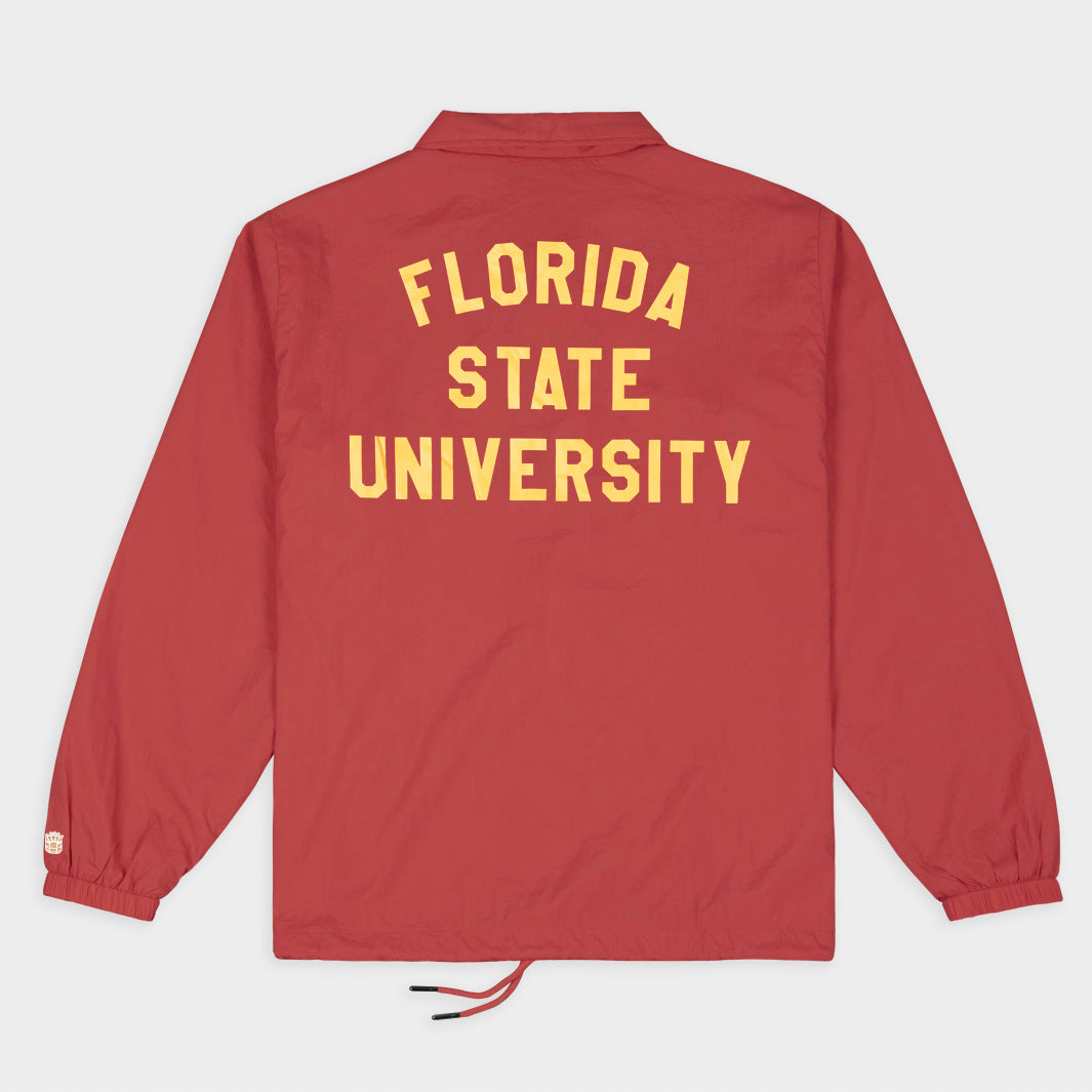 Show Your FSU Pride with This Football Helmet Coaches Jacket