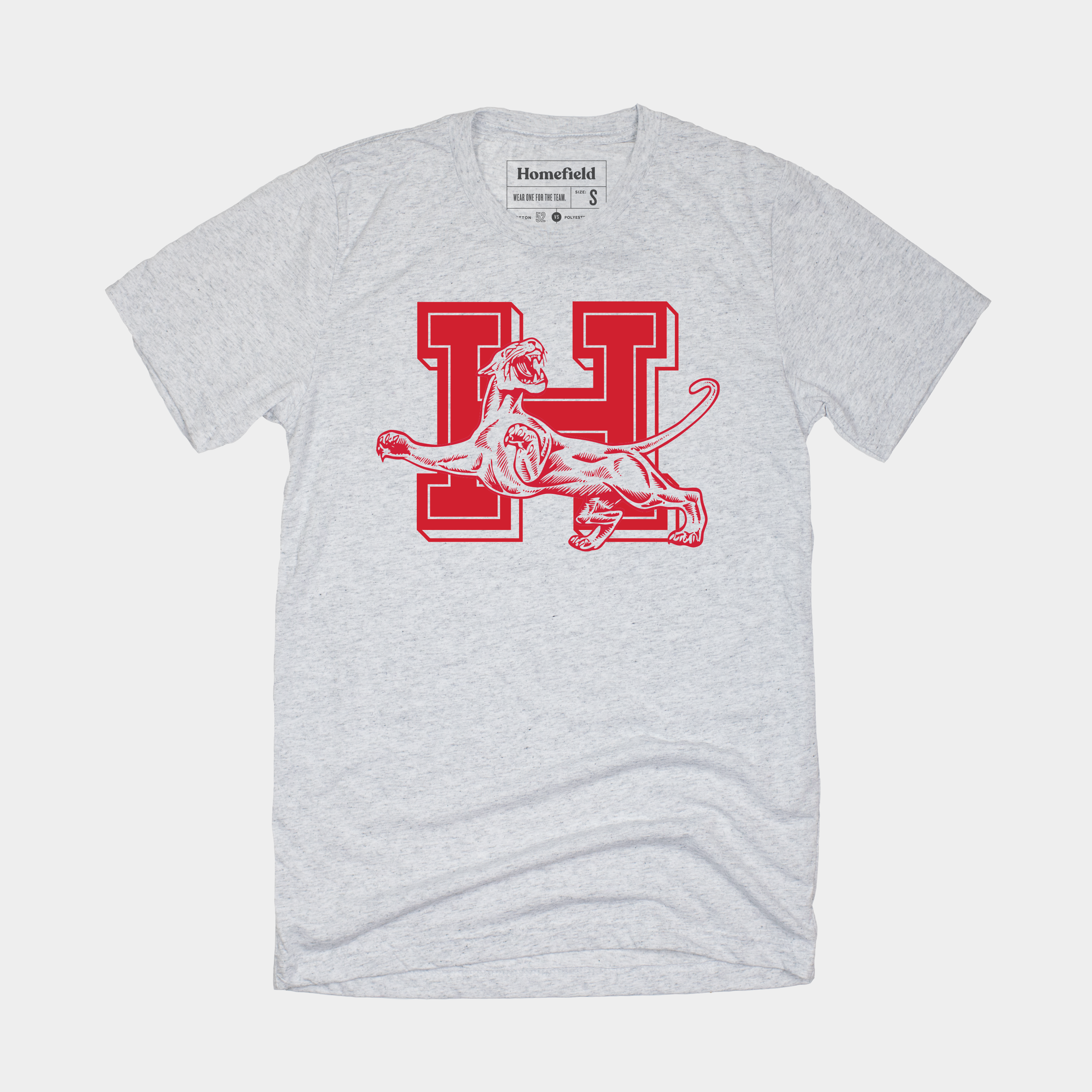 Rediscover the Glory: Vintage Houston Cougars Logo Tee