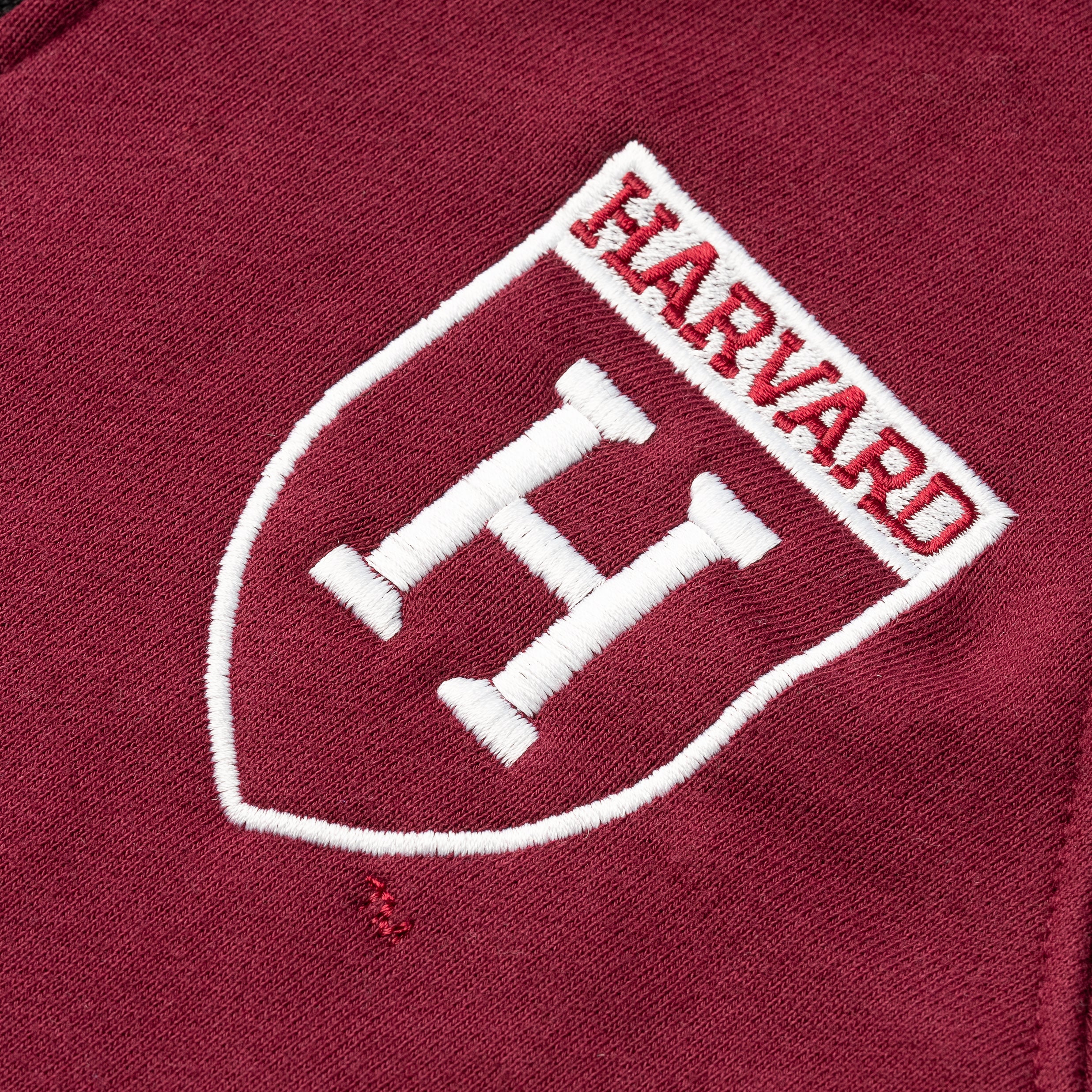 Show Your Harvard Pride with the Crimson Block H Quarter Zip