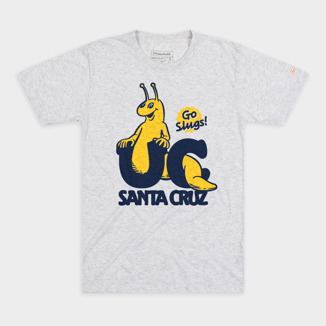 UC Santa Cruz Retro Banana Slugs Logo Shirt - A Must-Have for Slug Fans