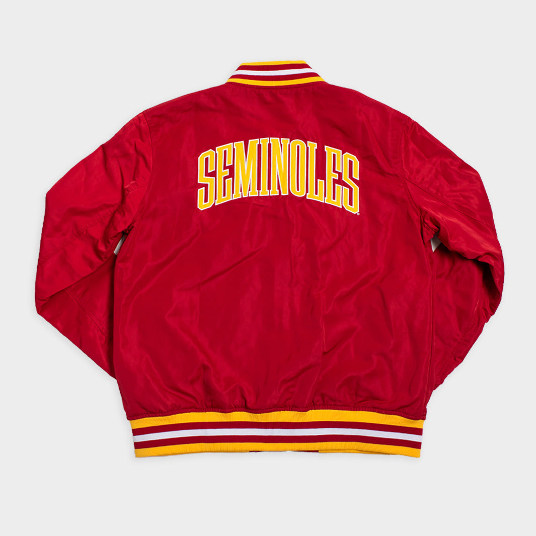 Florida State Seminoles Retro Logo Bomber Jacket - A Must-Have for Fans!