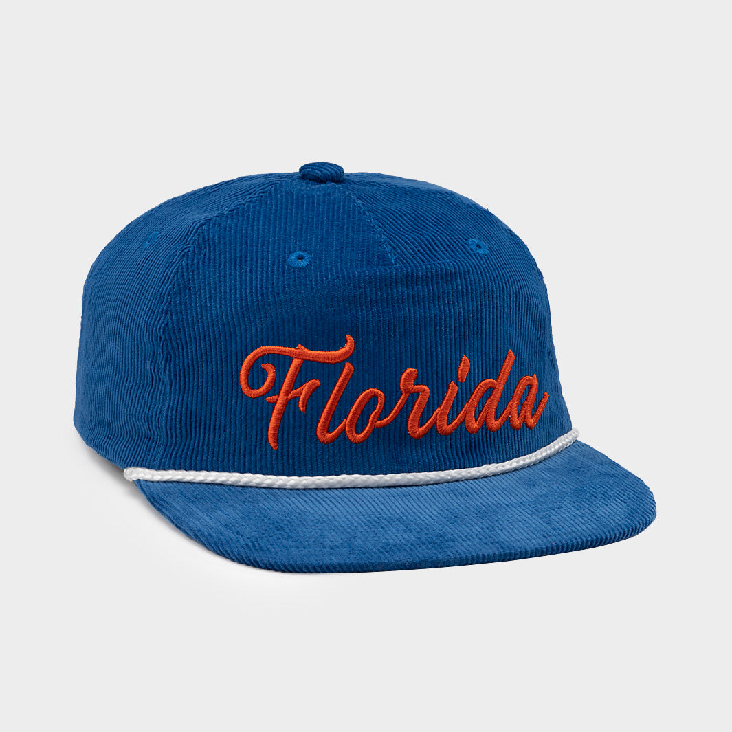 Vintage-Inspired Florida Gators Corduroy Hat - A Must-Have for Game Days