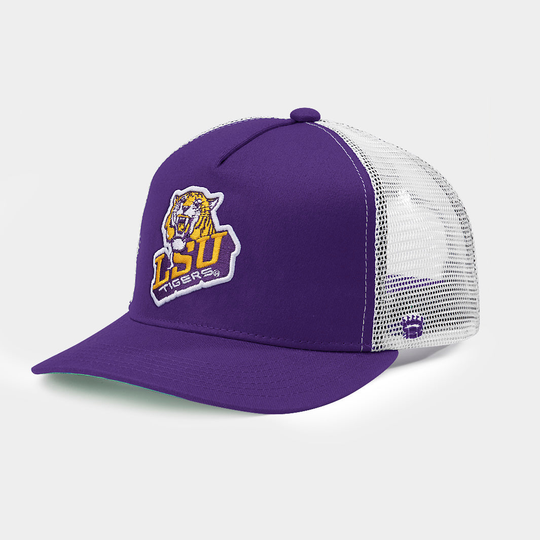 Vintage LSU Tigers Logo Trucker Hat - A Must-Have for Fans