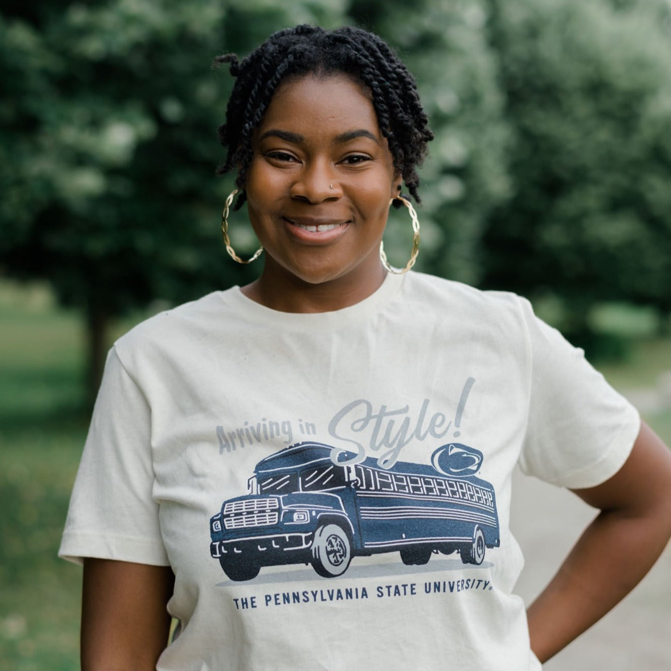 Get Ready for Penn State Football with Our Pregame Bus Arrival Tee