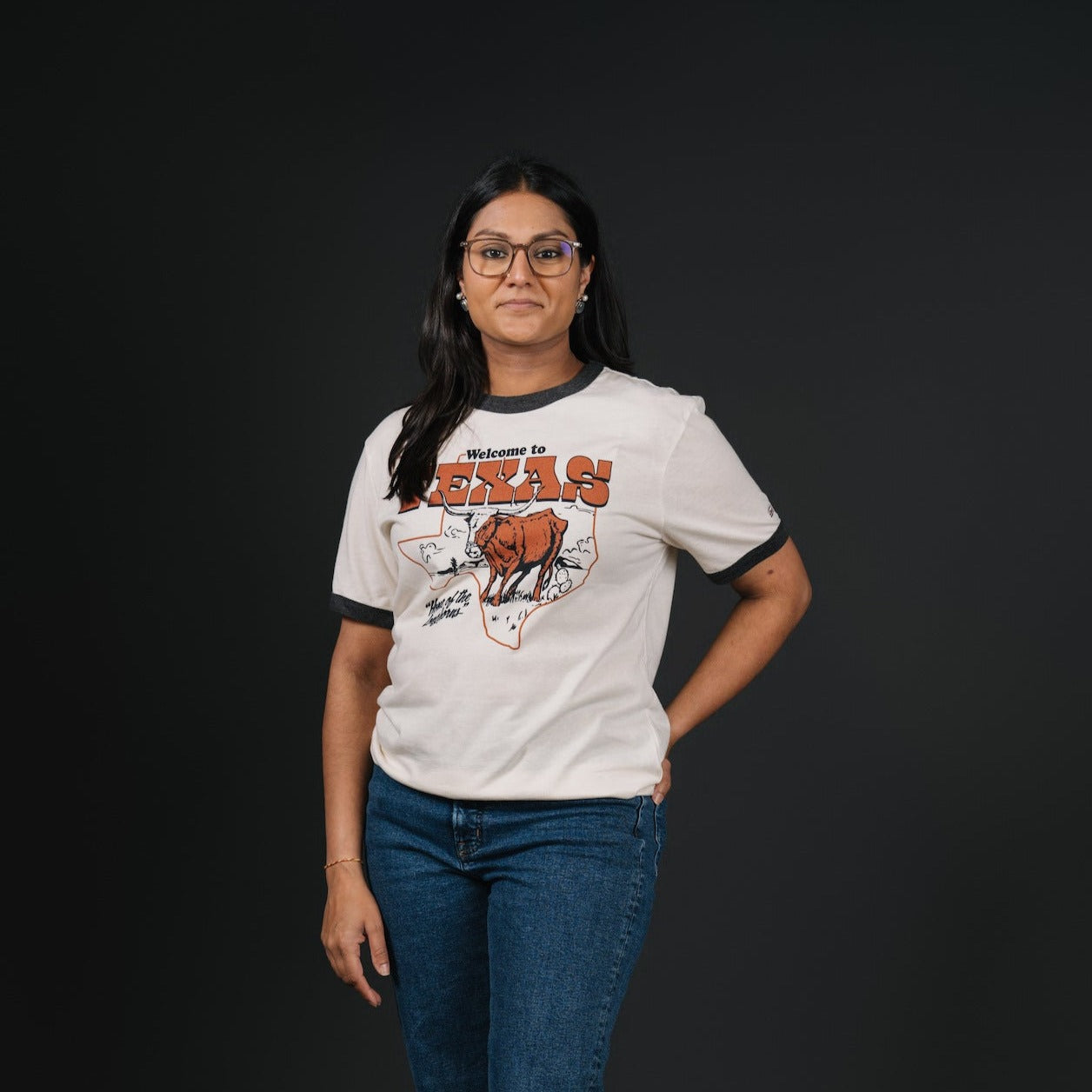 Texas Longhorns Ringer Tee