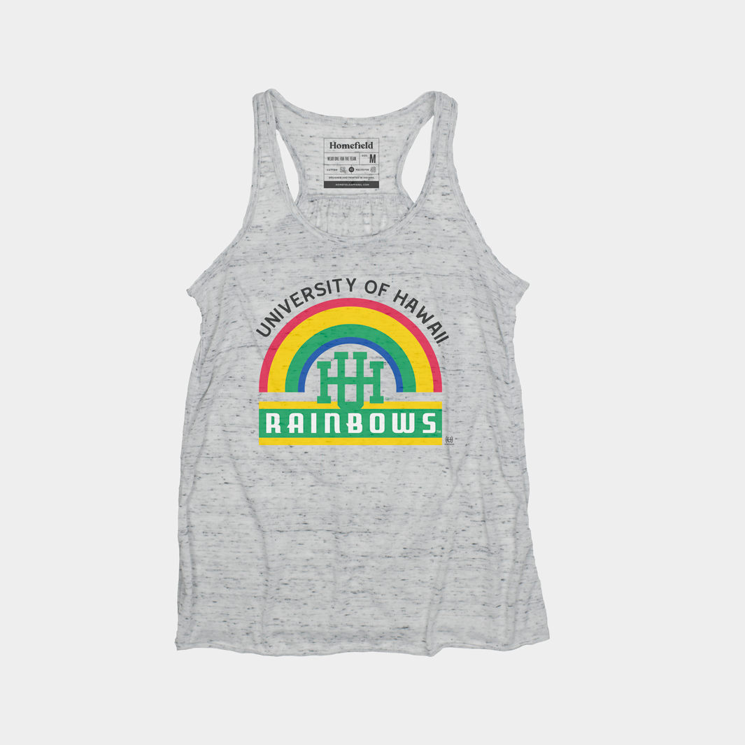 Gorgeous Vintage Hawaii Rainbow Women's Tank Top