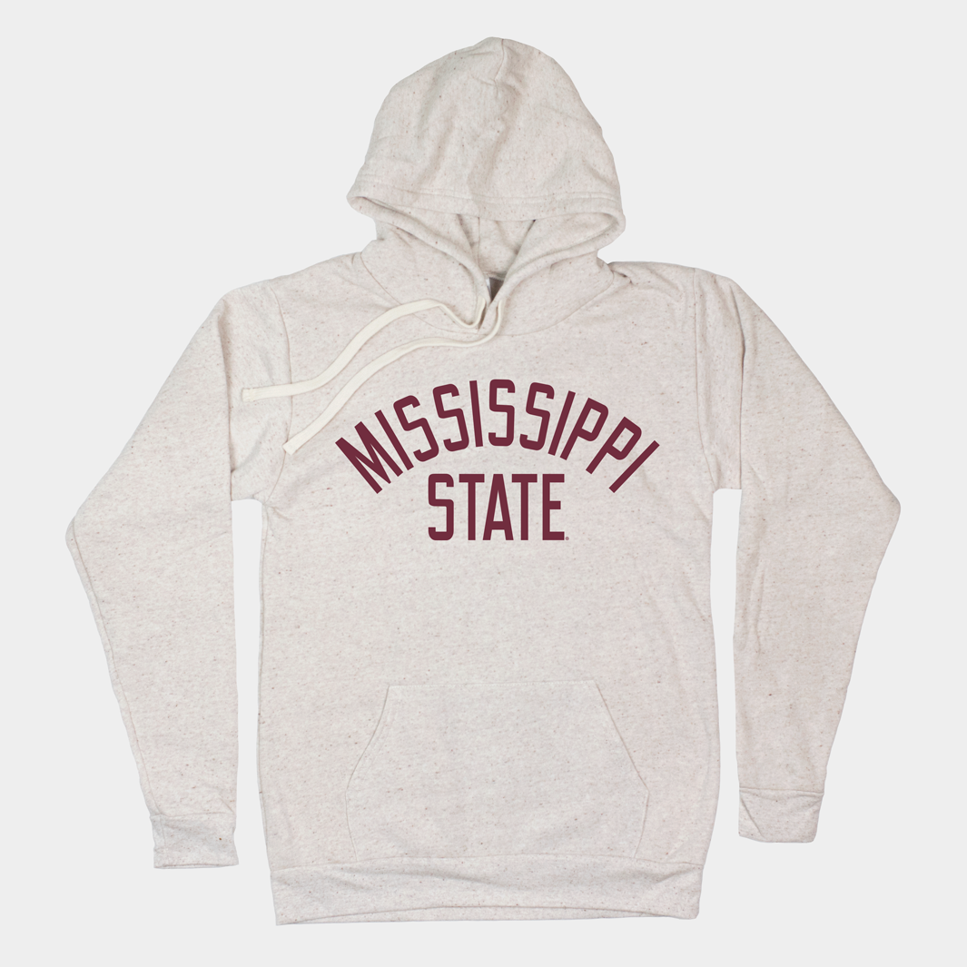 Honor the Pioneers: Vintage Mississippi State Oatmeal Hoodie