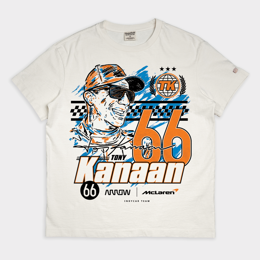 Arrow McLaren Tony Kanaan Vintage Tribute Heavyweight Tee