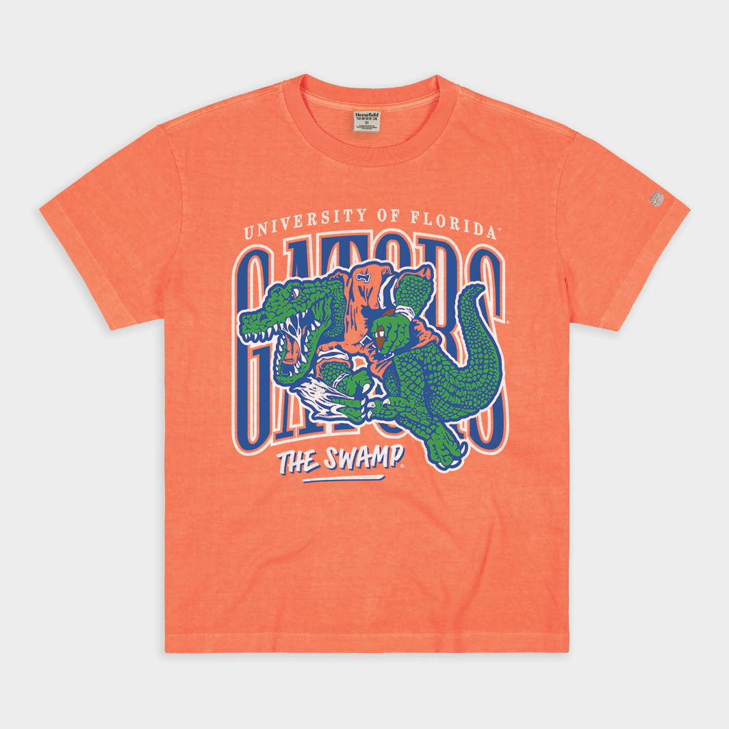 Florida Gators Football: Vintage Heavyweight Tee from The Swamp