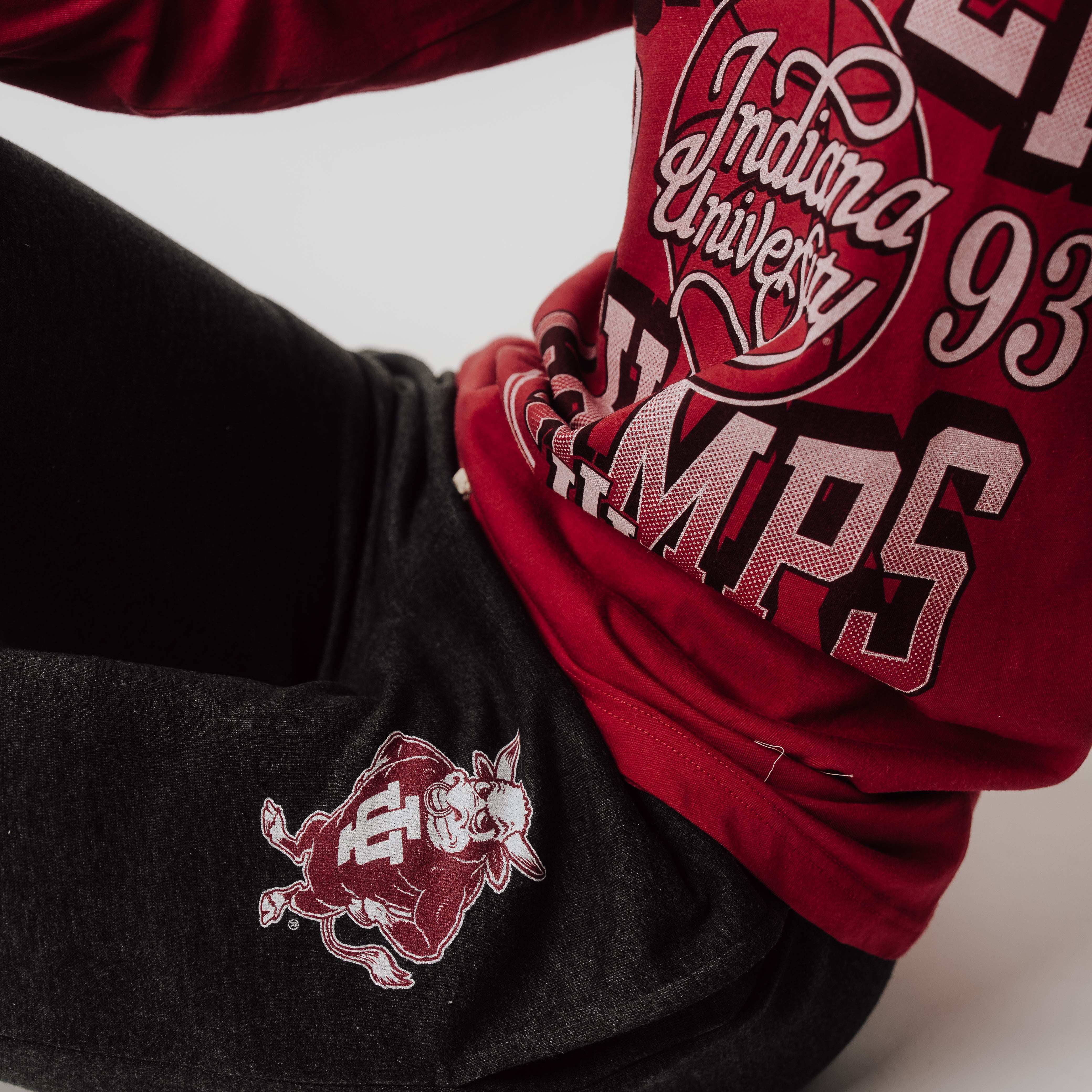 Step Back in Time with 1960s Vintage IU Hoosiers Bison Joggers