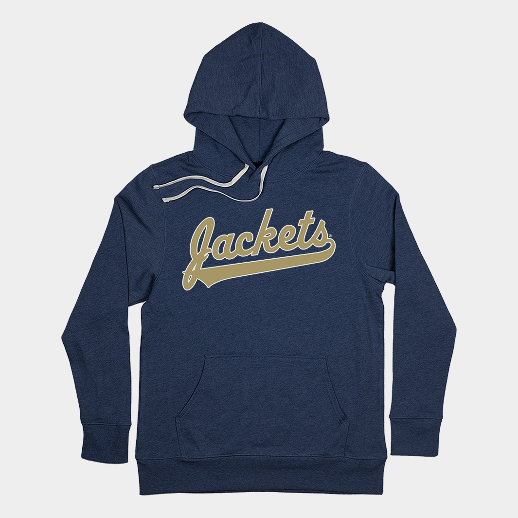 Georgia Tech '90s Baseball Script Hoodie - Relive the Glory Days