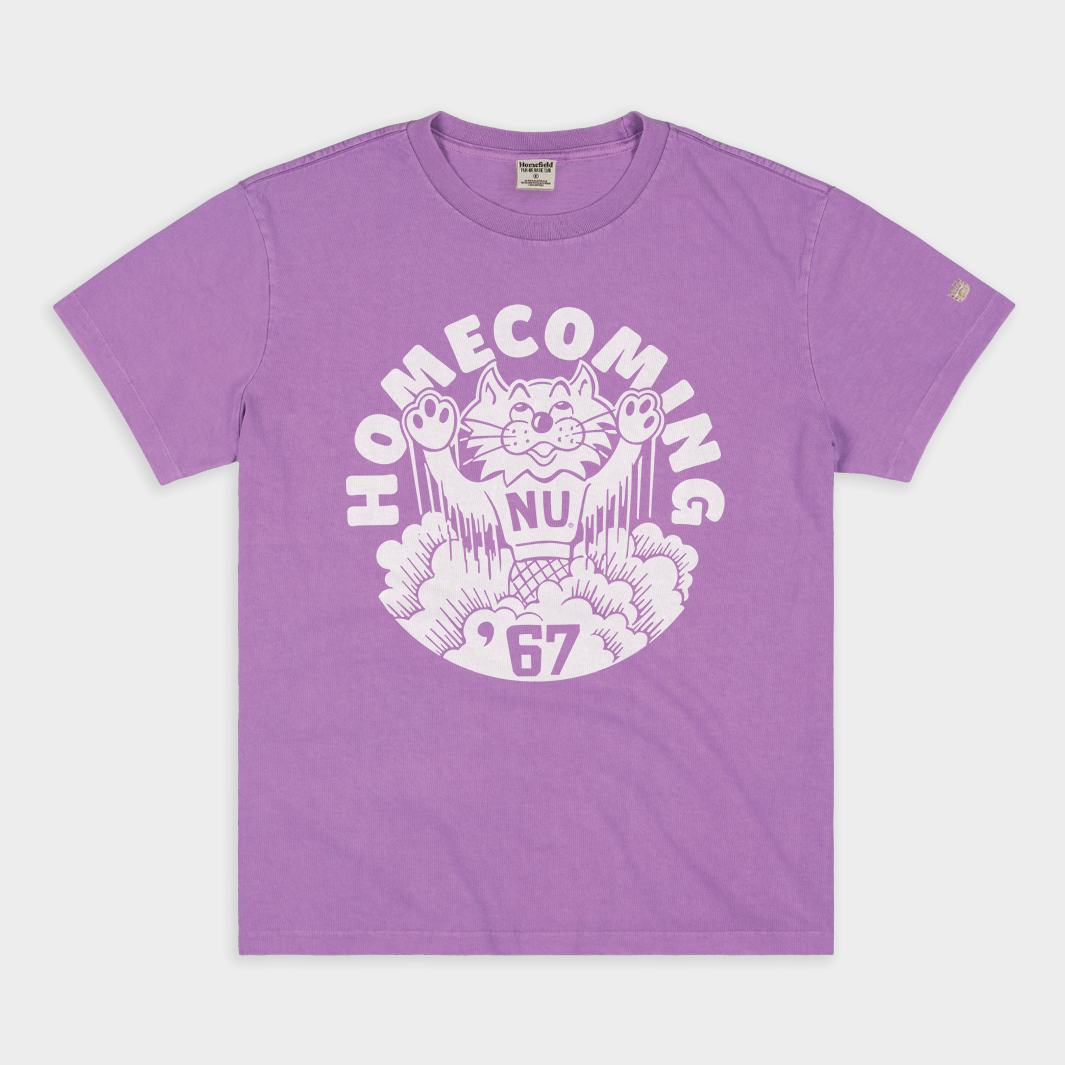 Relive 1967 Northwestern University Homecoming with Our Heavyweight Tee