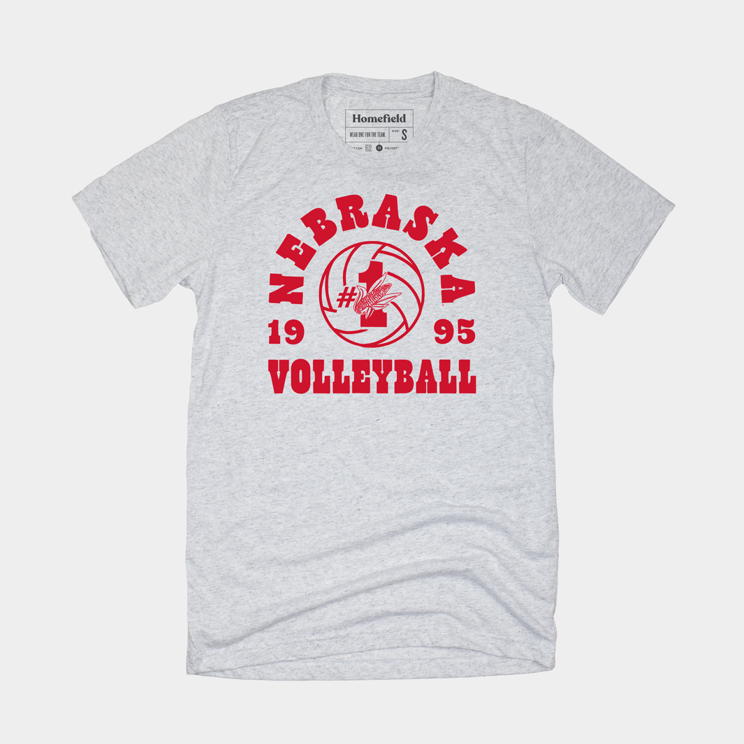Champions of 1995 Nebraska Volleyball Tee