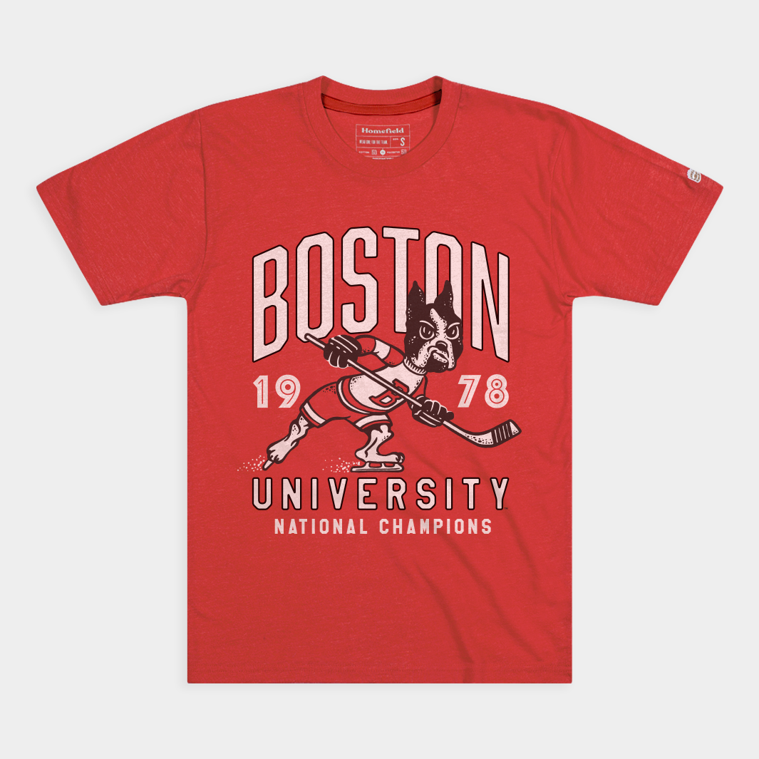 Celebrate BU Terriers' 1978 Hockey National Championship with This Tee