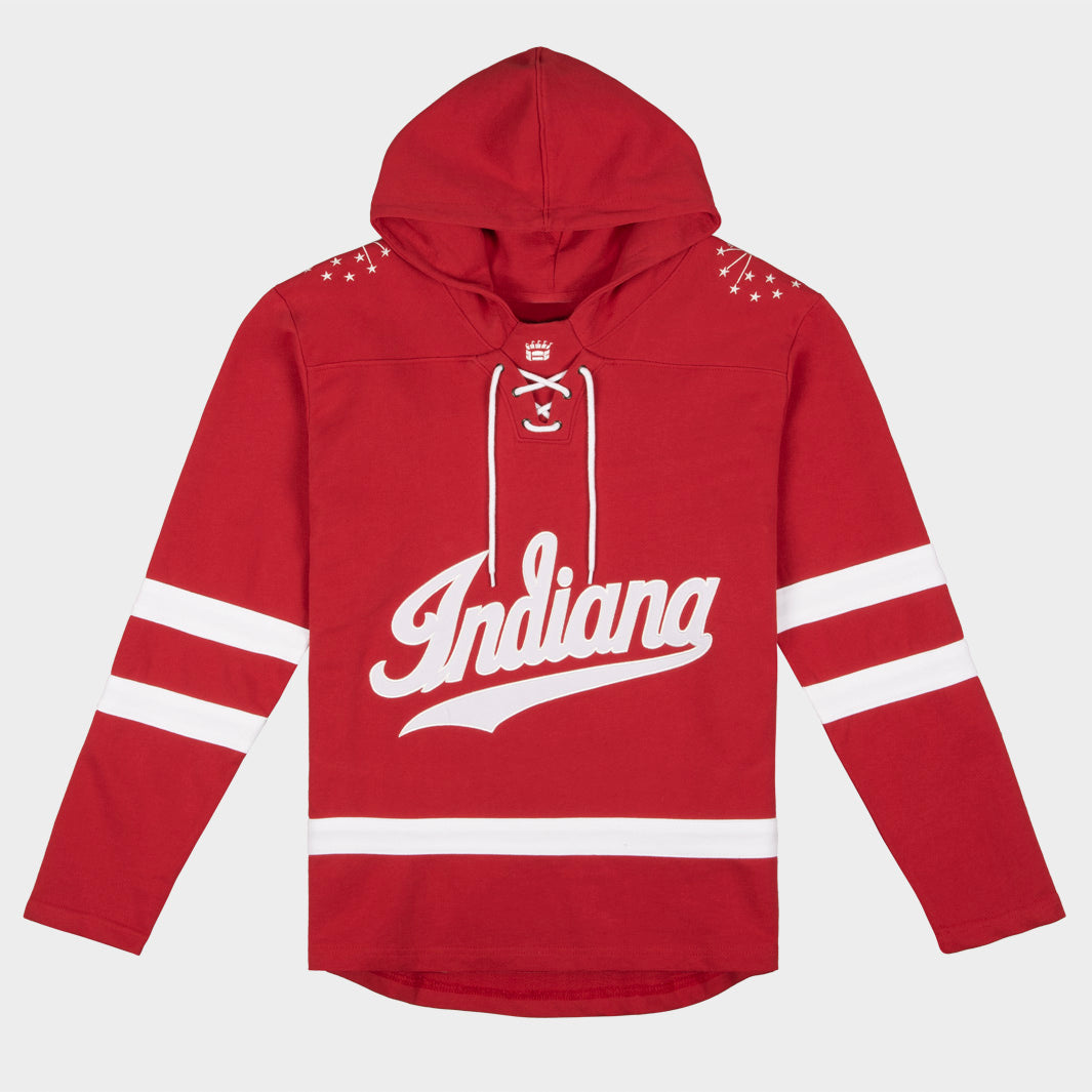 Show Your Love for Indiana Hoosiers Hockey with Our Rinkside Hoodie