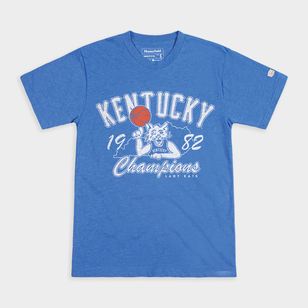 Celebrate Kentucky Women's Basketball 1982 Championship - Get Your Tee Now!