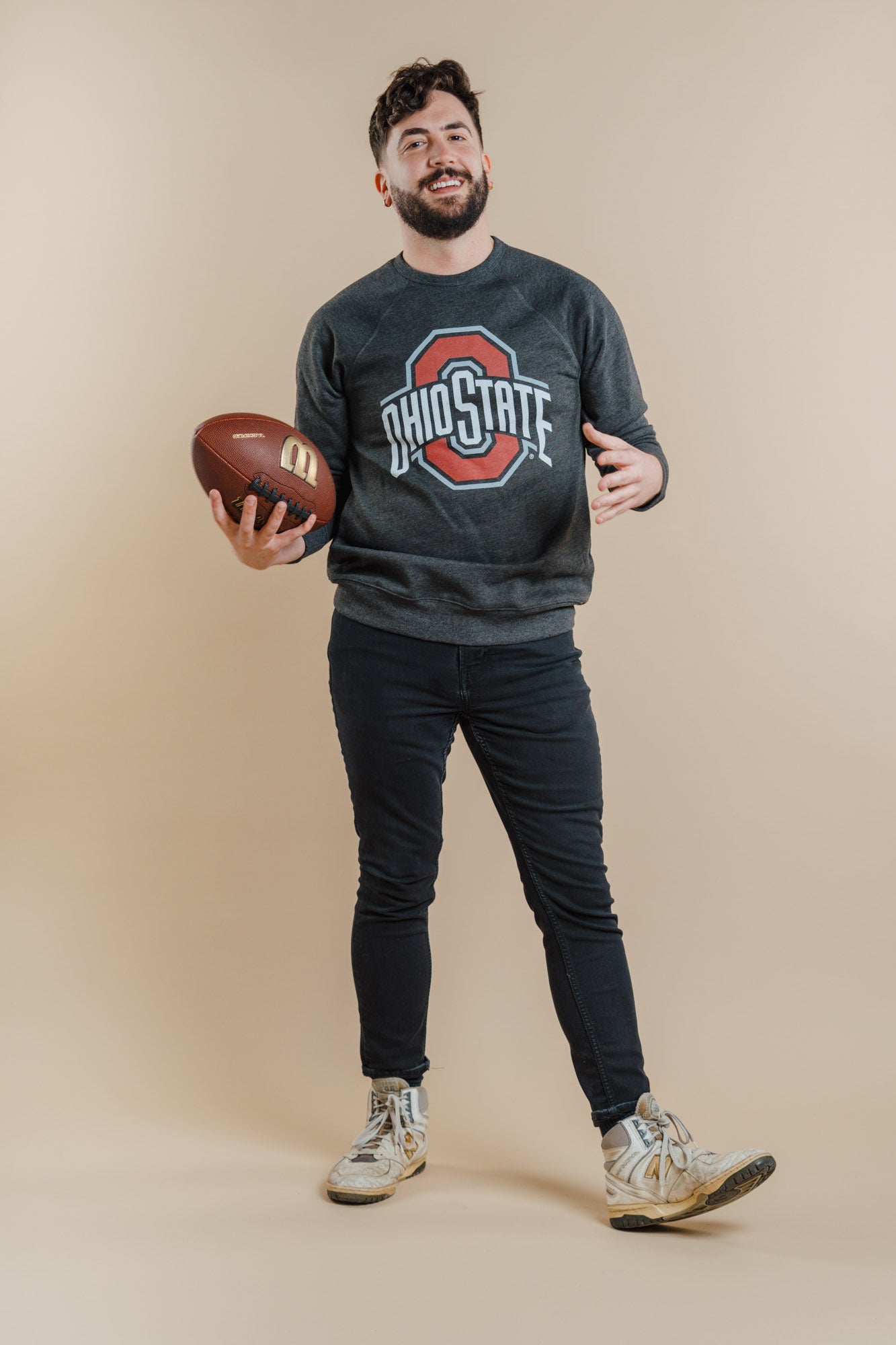 Ohio State Buckeyes Timeless Logo Crewneck