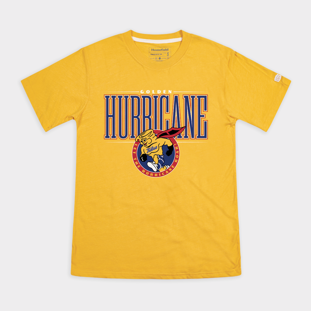 Relive the '90s with Tulsa Golden Hurricane Tee