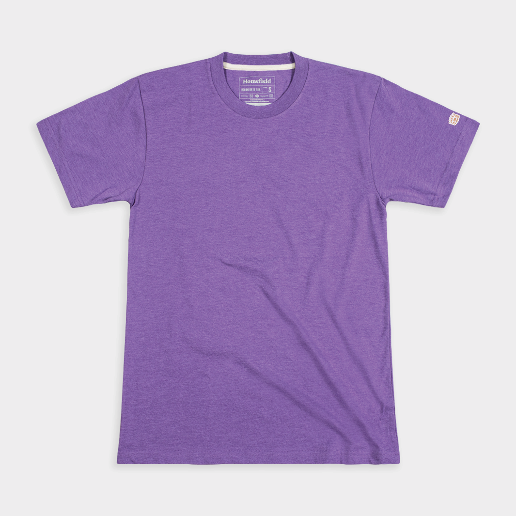 Essential Heather Purple Tee