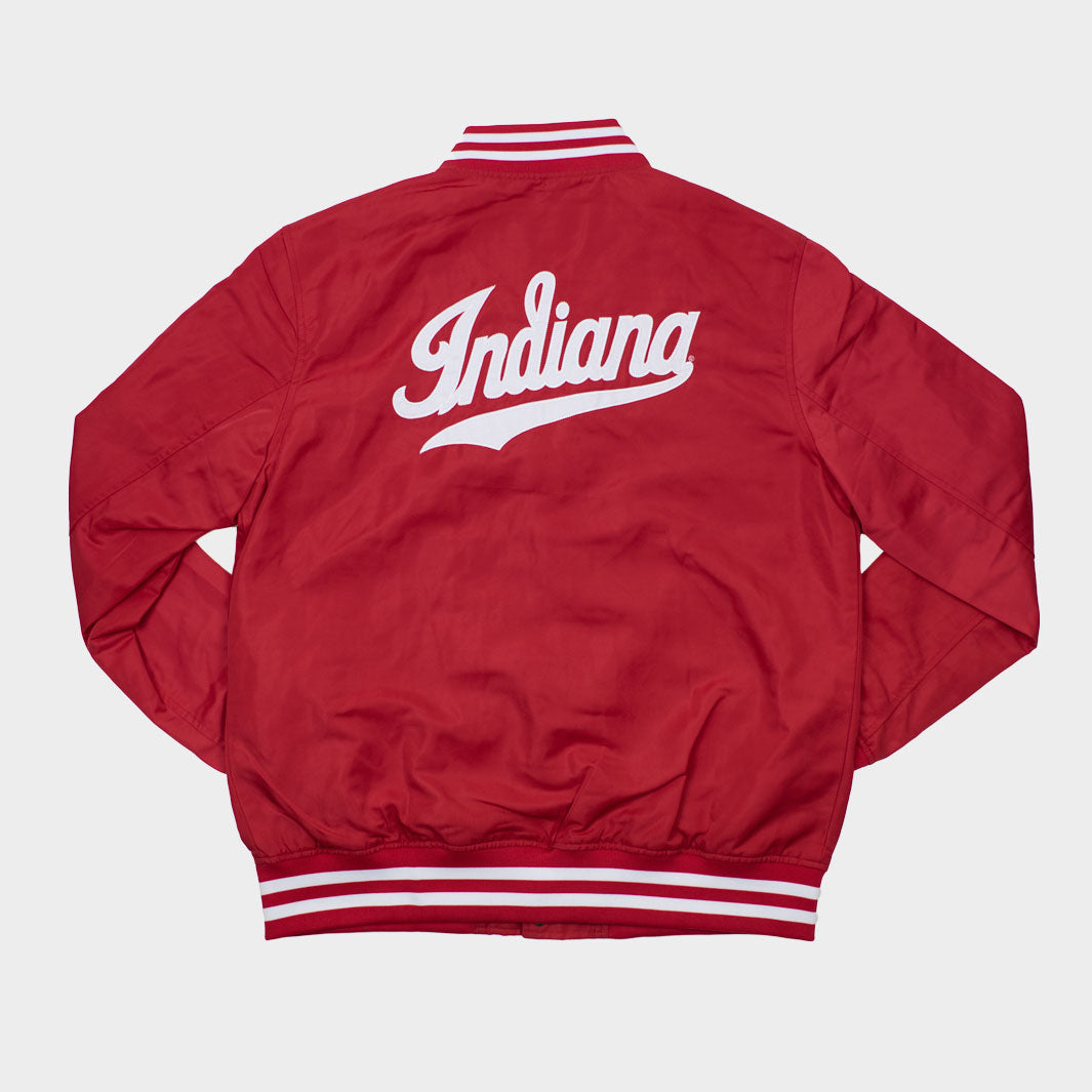 IU-Inspired Vintage Bomber Jacket