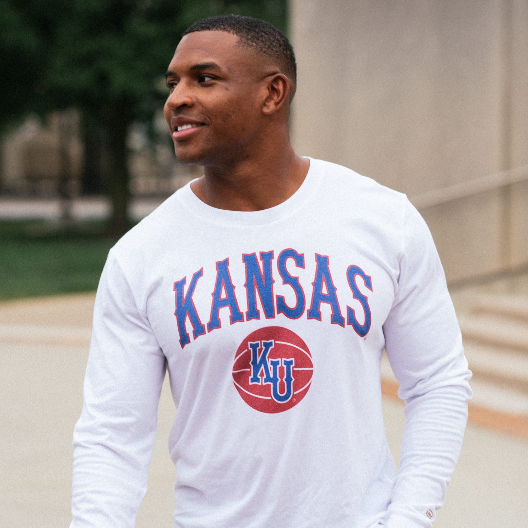 Show Your Love for Kansas Jayhawks Basketball with the Circus Long Sleeve