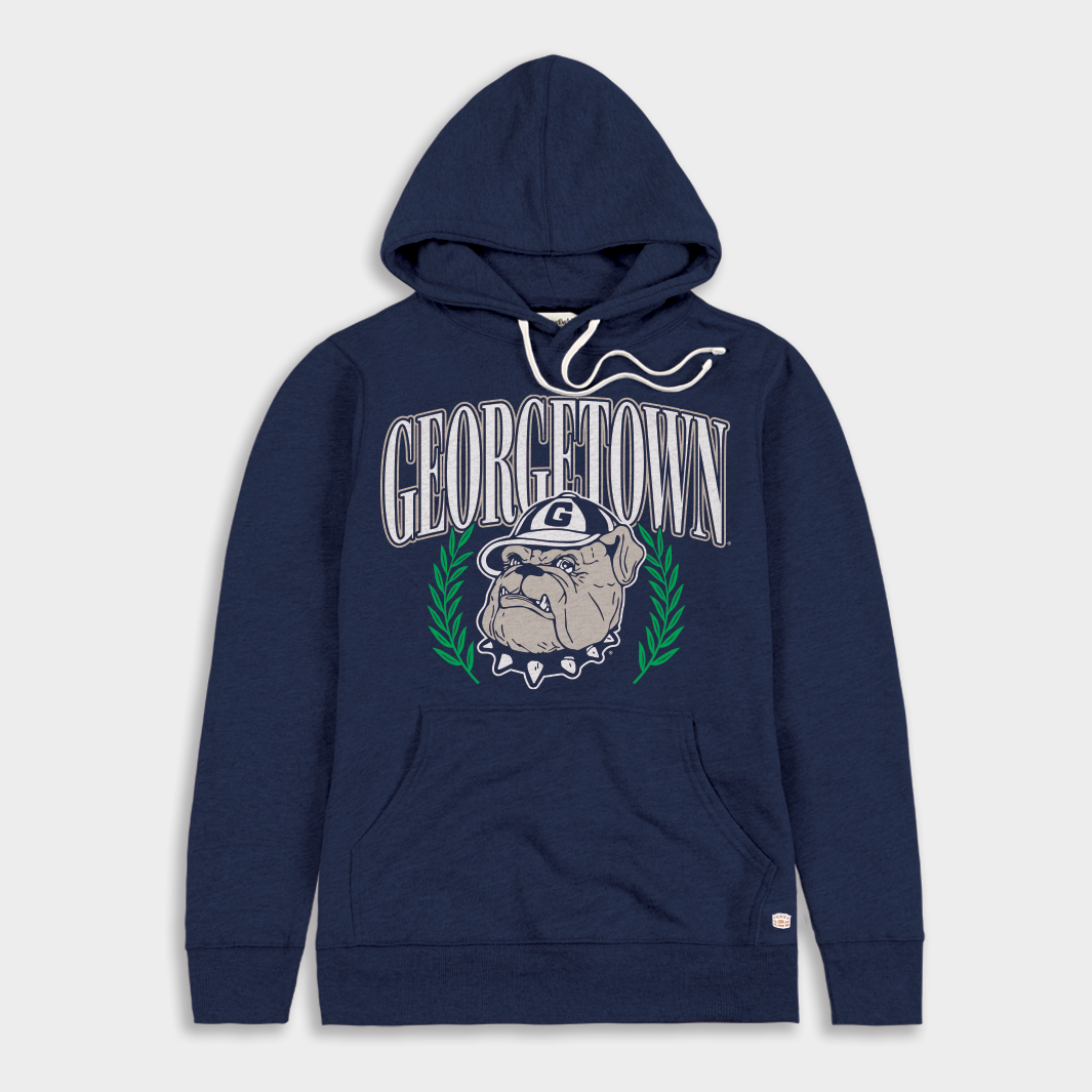 Georgetown Hoyas 90s Vintage-Inspired Hoodie