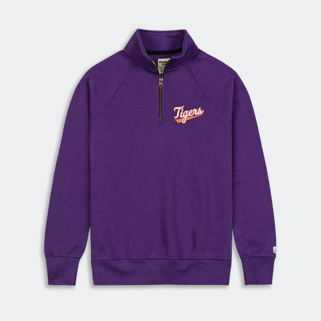 Stunning Clemson Tigers Script Quarter Zip
