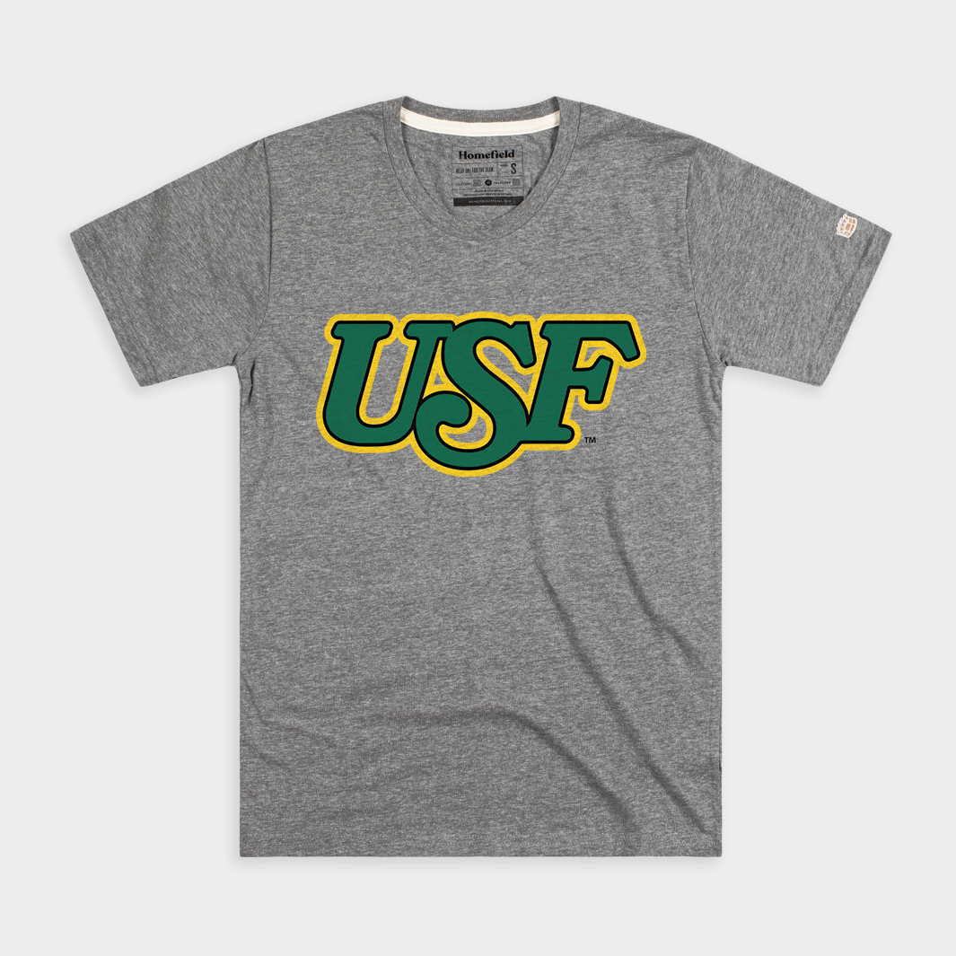 Vintage 1980s USF Logo Tee - A Blast from the Past