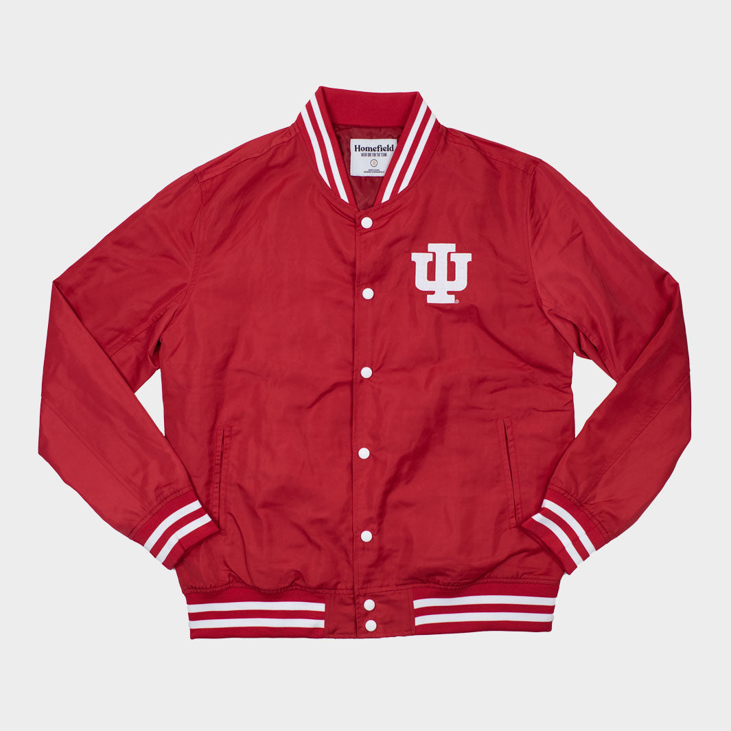 IU-Inspired Vintage Bomber Jacket