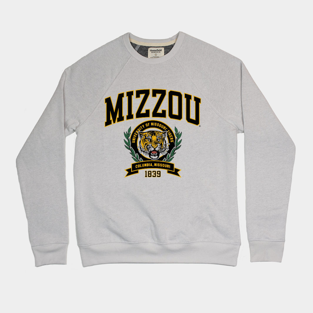 Mizzou Retro Collegiate Crewneck - A Tribute to the '80s and '90s
