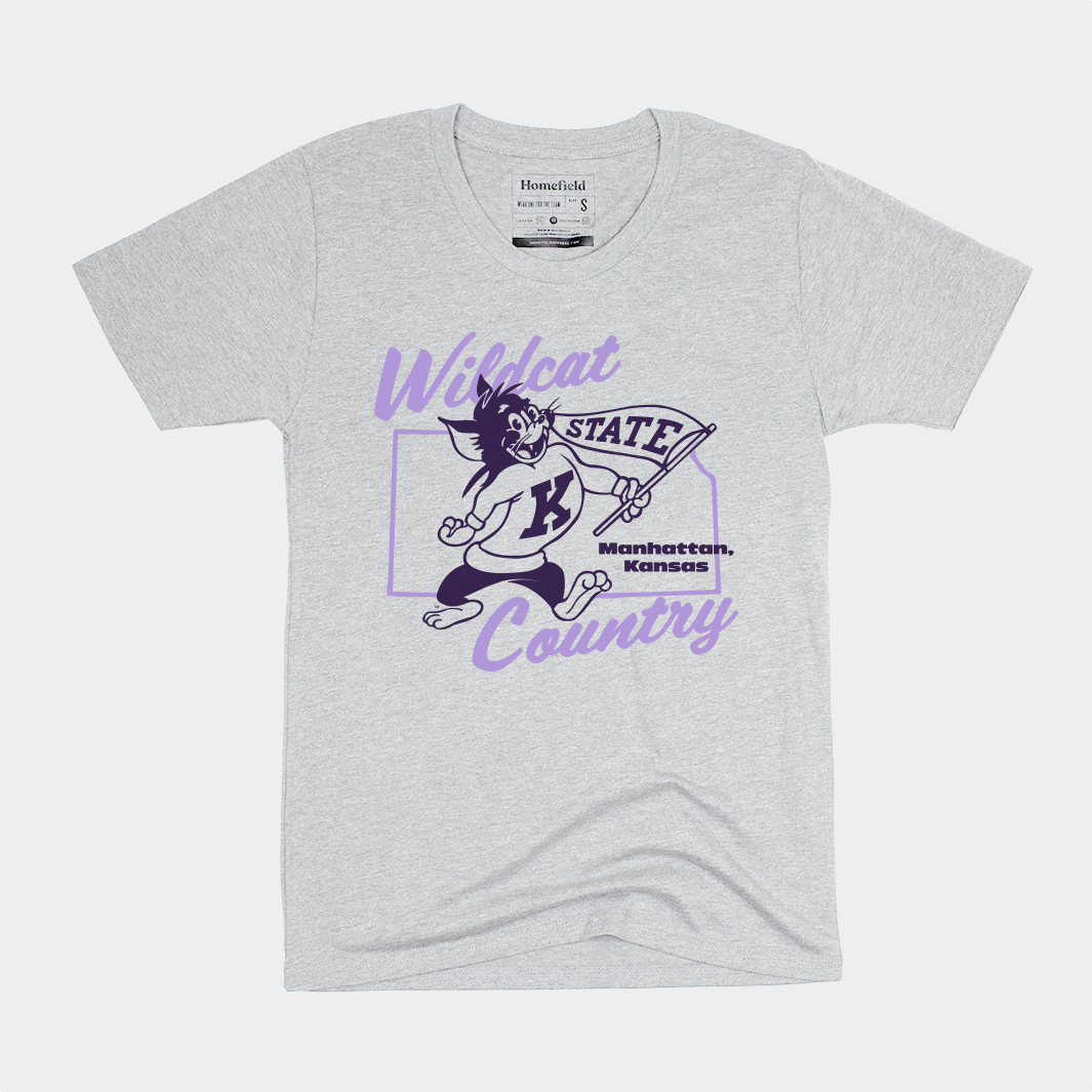 Show Your Pride with Kansas State Wildcat Country Women's Tee