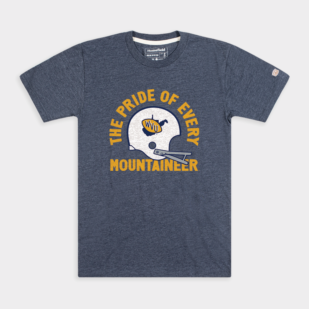 Show Your Mountaineer Pride with This Vintage Football Tee