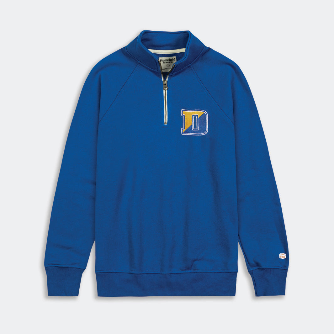 Delaware Block D Logo Quarter Zip - A Tribute to Fighting Blue Hens