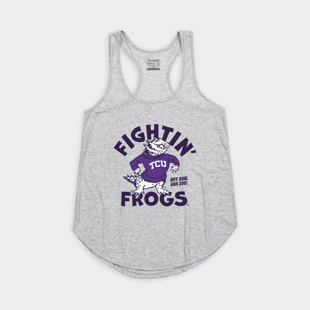 TCU Fightin' Frogs Vintage Women's Flowy Tank Top