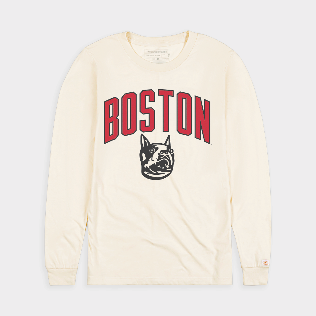 BU Terriers' Timeless Long Sleeve Hockey Jersey