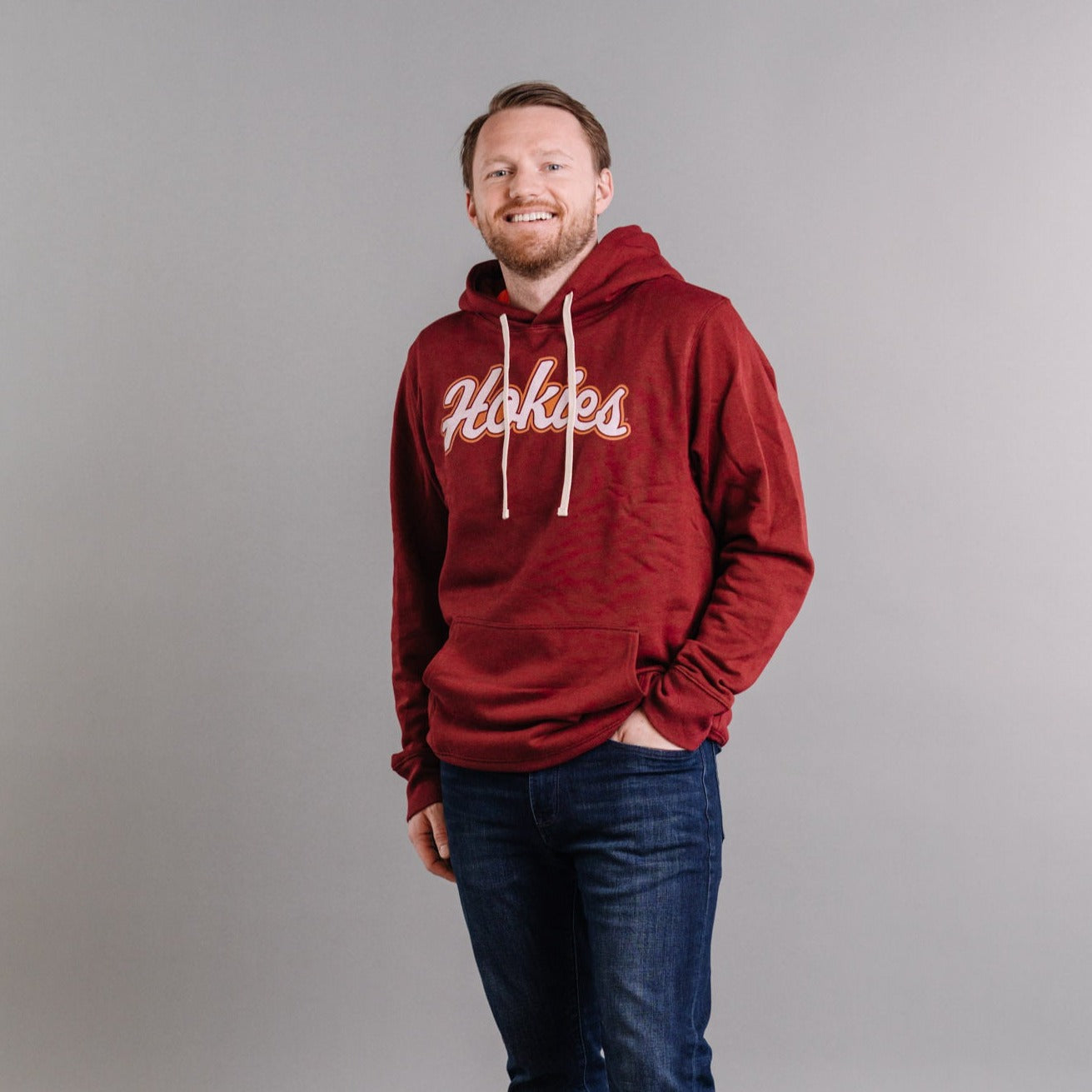 Virginia Tech Hokies Script Hoodie - Nostalgic Style!