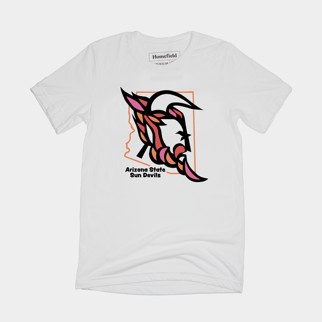 Relive 1972 with Our Sun Devil White T-Shirt