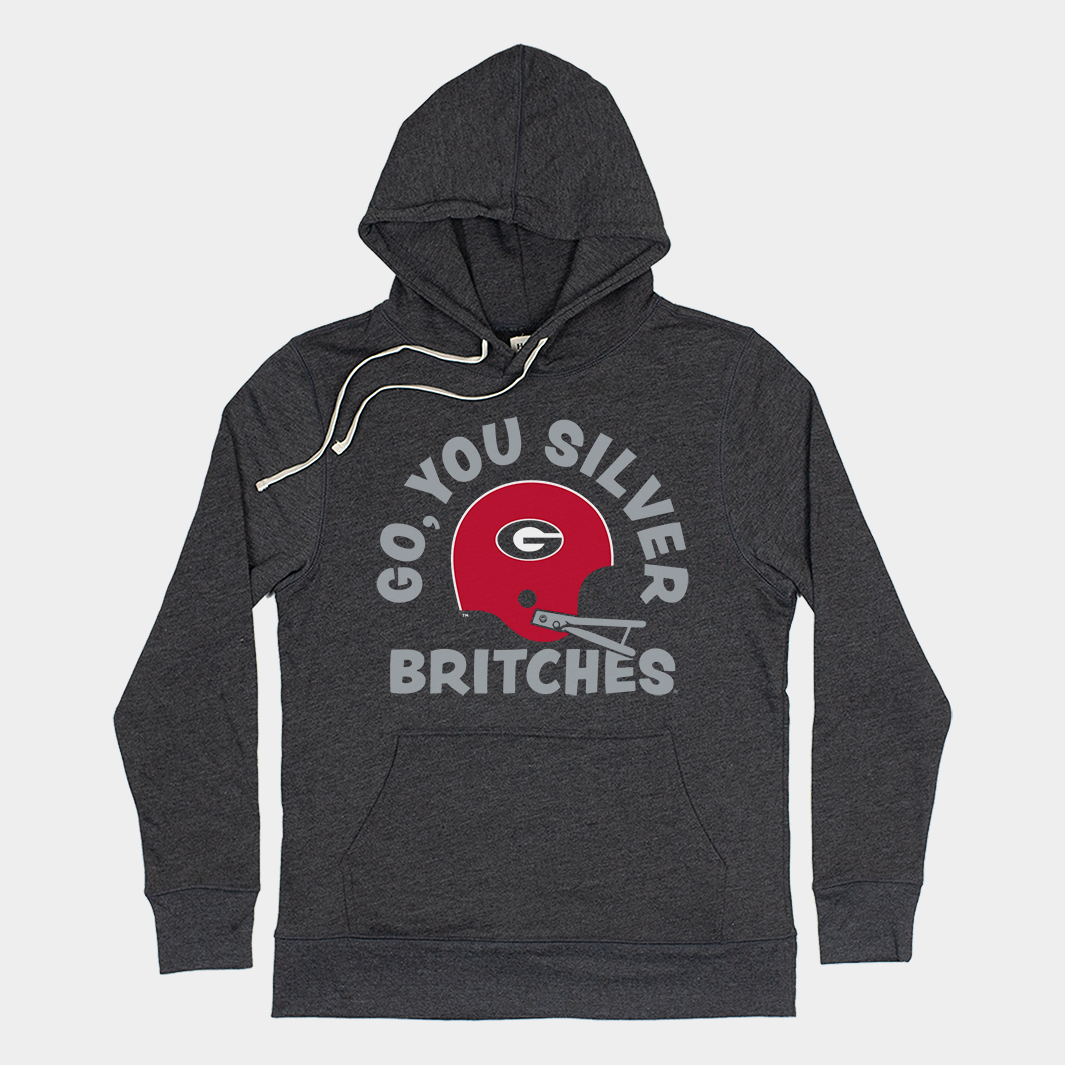 Show Your Pride with the Go, You Silver Britches Vintage Georgia Football Hoodie