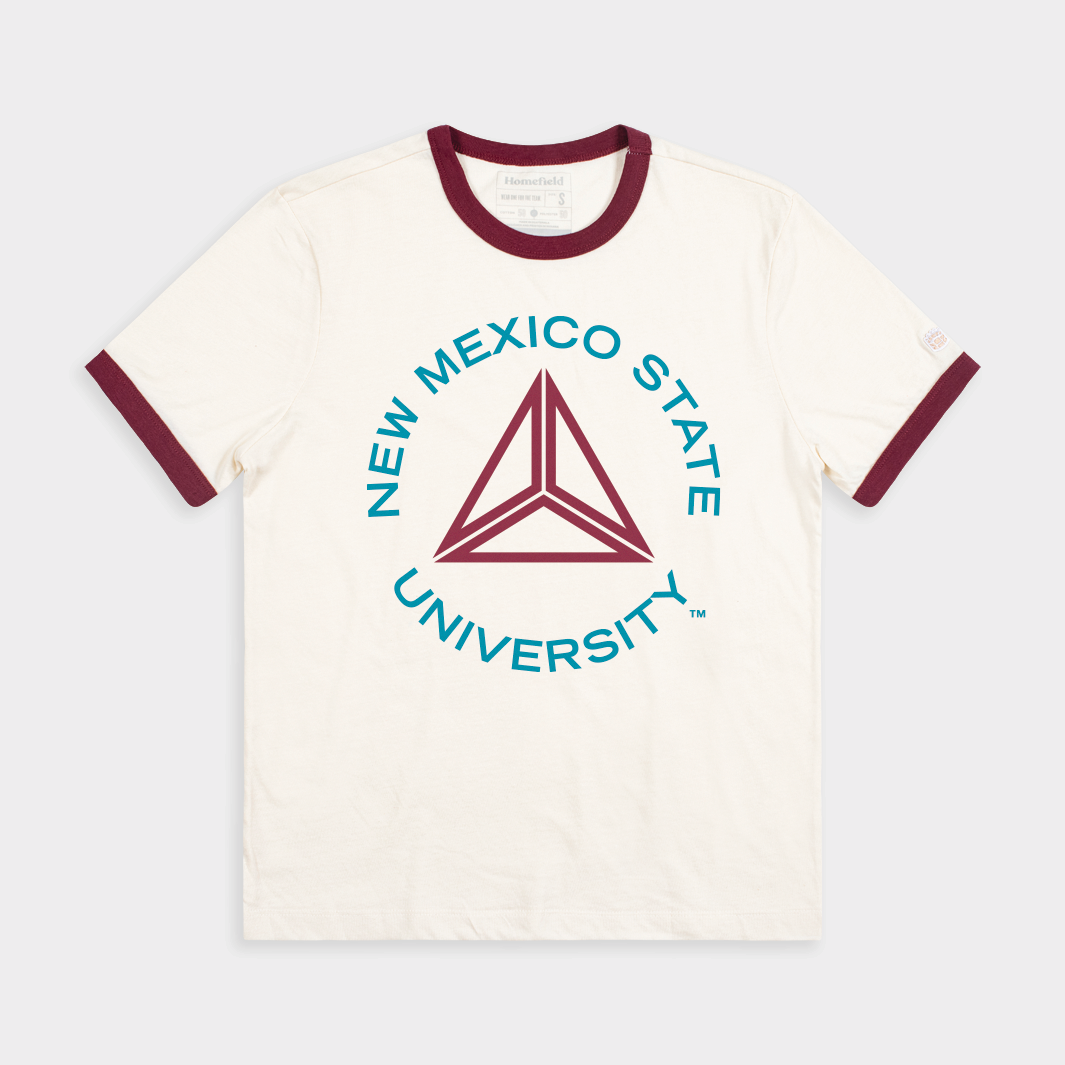Show Your Aggie Pride with the New Mexico State Retro University Ringer Tee