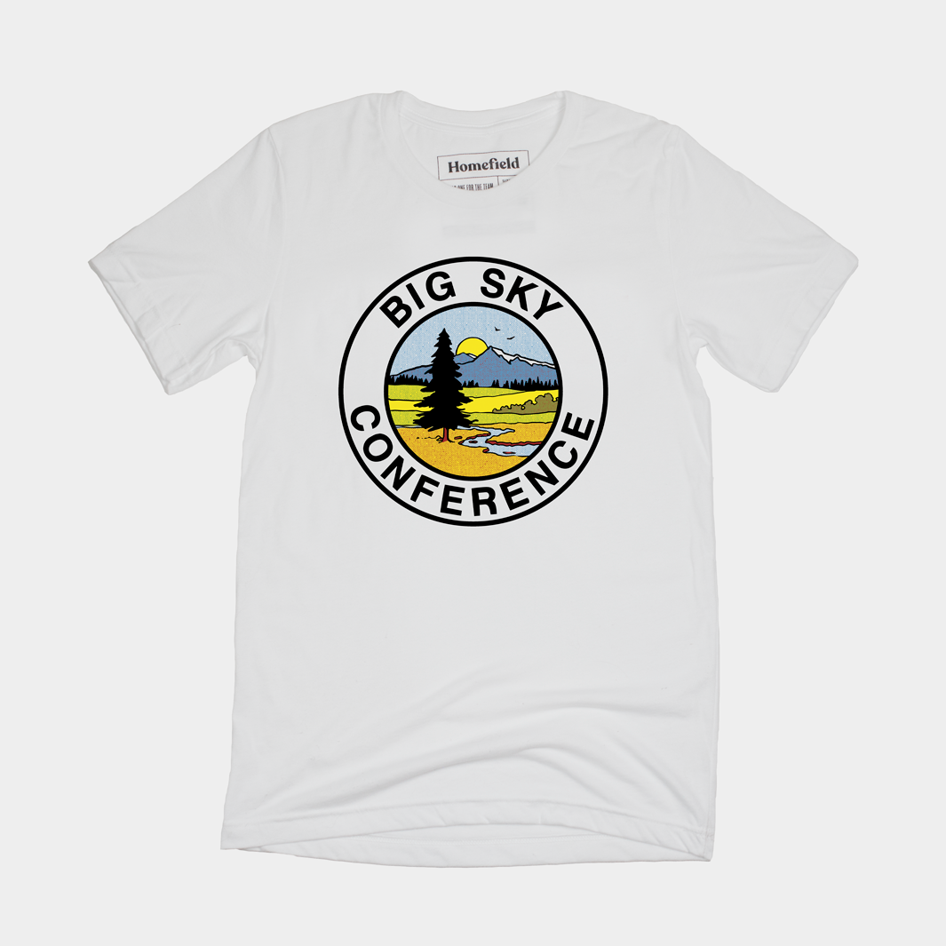 Nostalgic Big Sky Retro Logo Tee