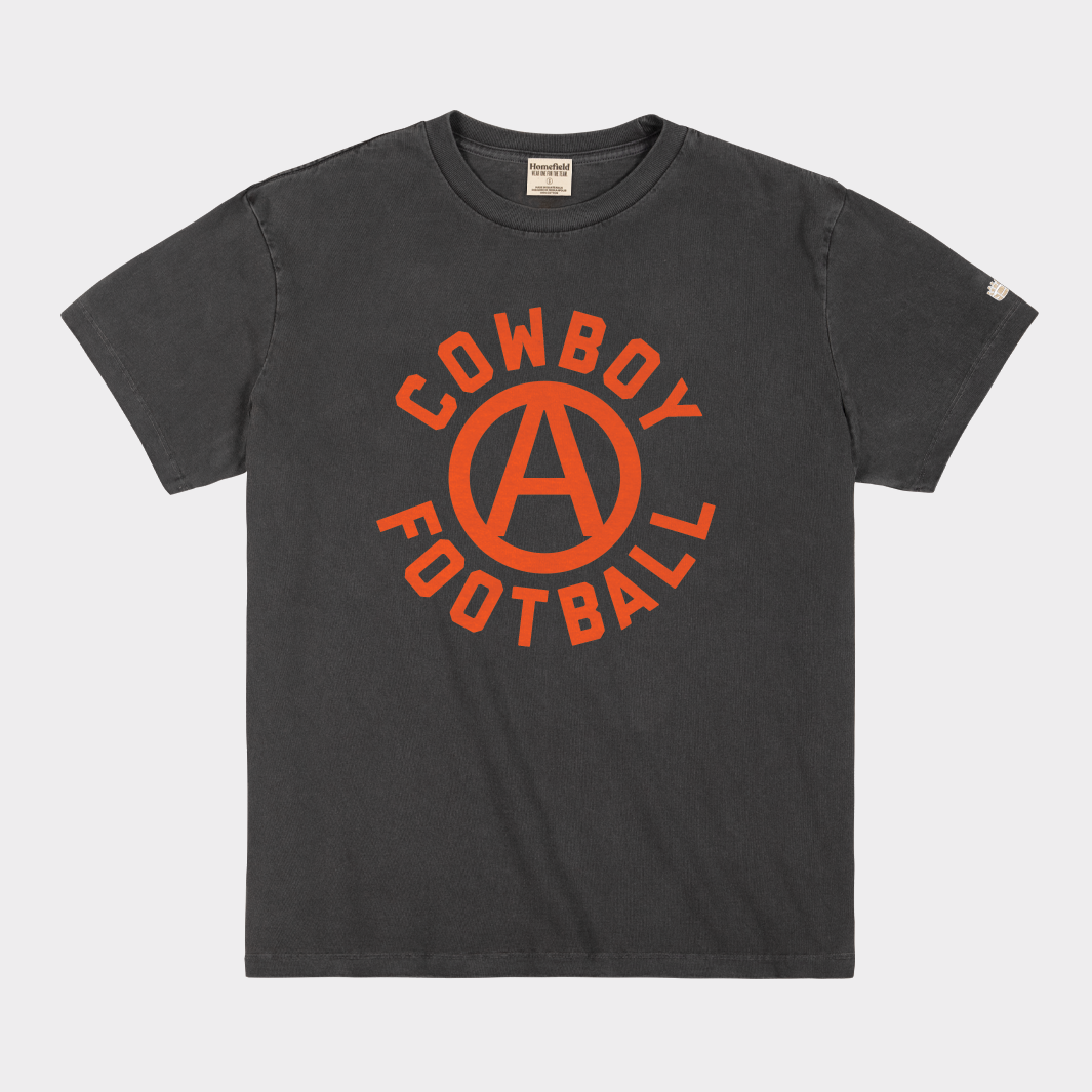 Celebrate Oklahoma State Cowboys Football 2024! Vintage Heavyweight Tee